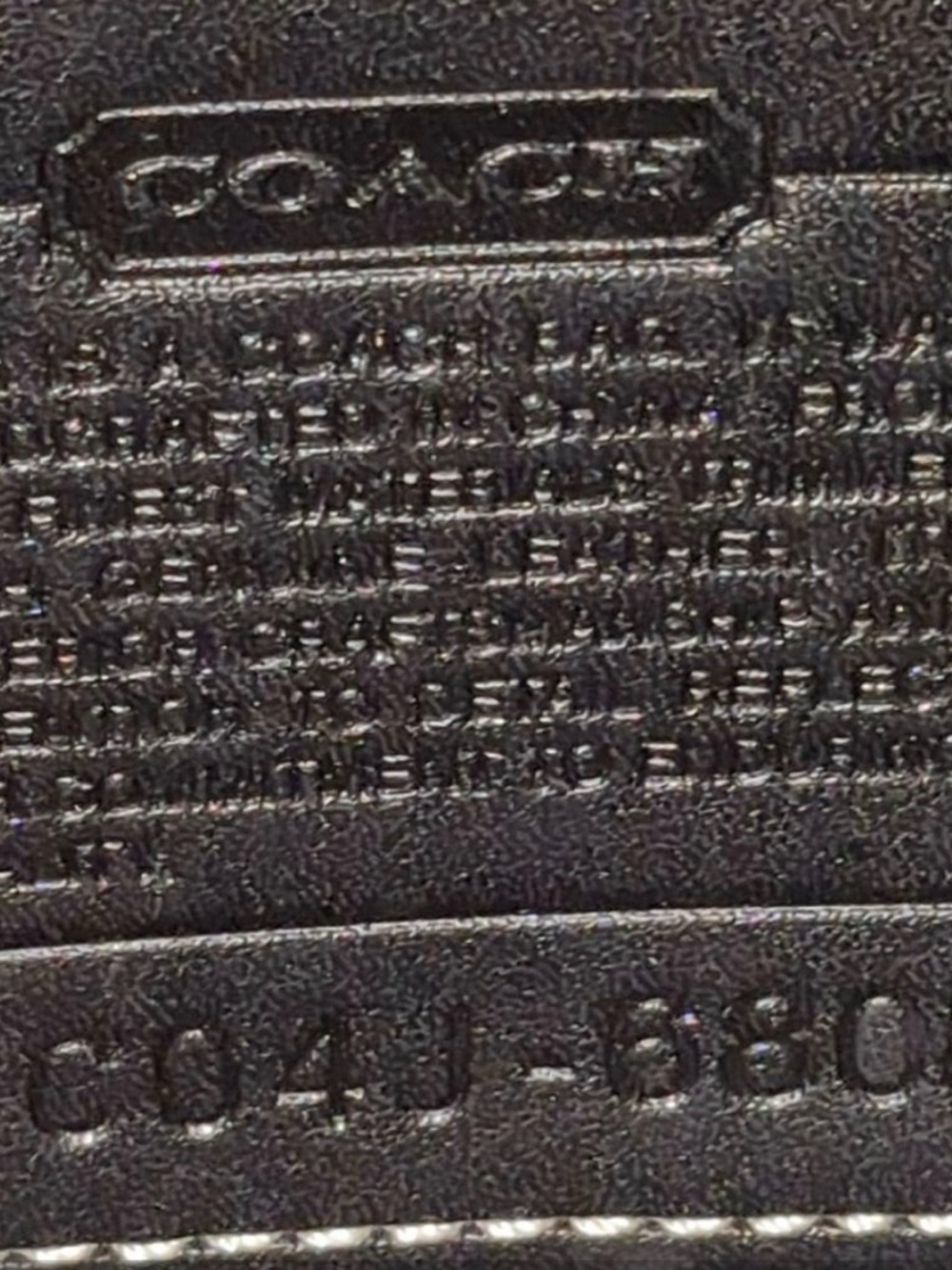 Coach Vintage Soho Black Signature Canvas Shoulder Bag with Silver Hardware - Picture 6 of 9